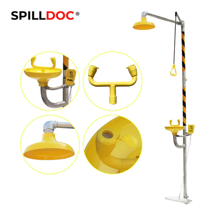 WHAT ARE SAFETY SHOWER & EYEWASH STATION
