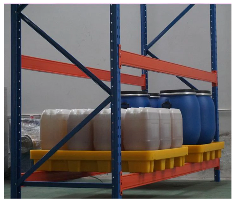 4 Drum Spill Pallet with Drain Plug SD004H