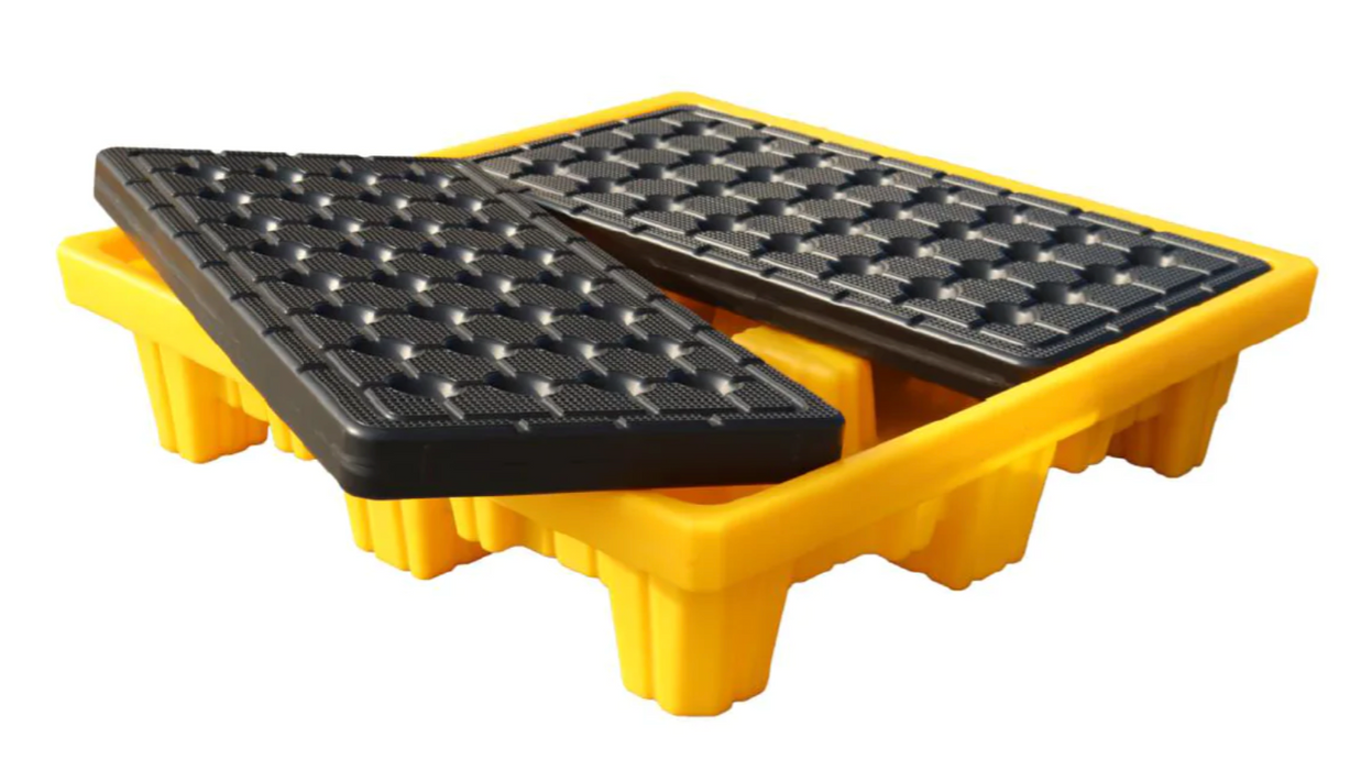 4 Drum Spill Pallet with Drain Plug SD004H