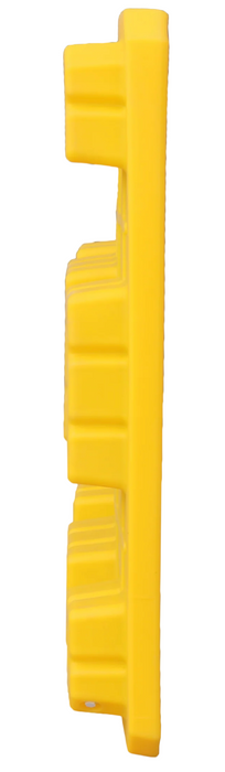 Low Profile 4 Drum Spill Pallet with Drain Plug SD004L