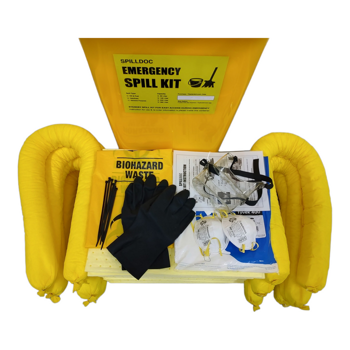 Spilldoc 240 Litre Chemical Spill Kit