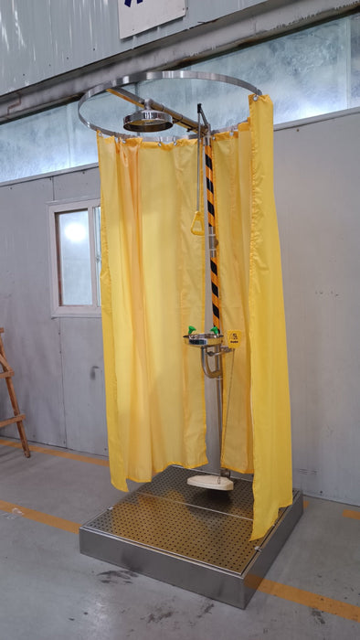 Safety Shower containment sink