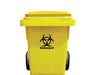 Biohazard Waste Disposal Bin 60 Litre Comes with Wheels & Logo